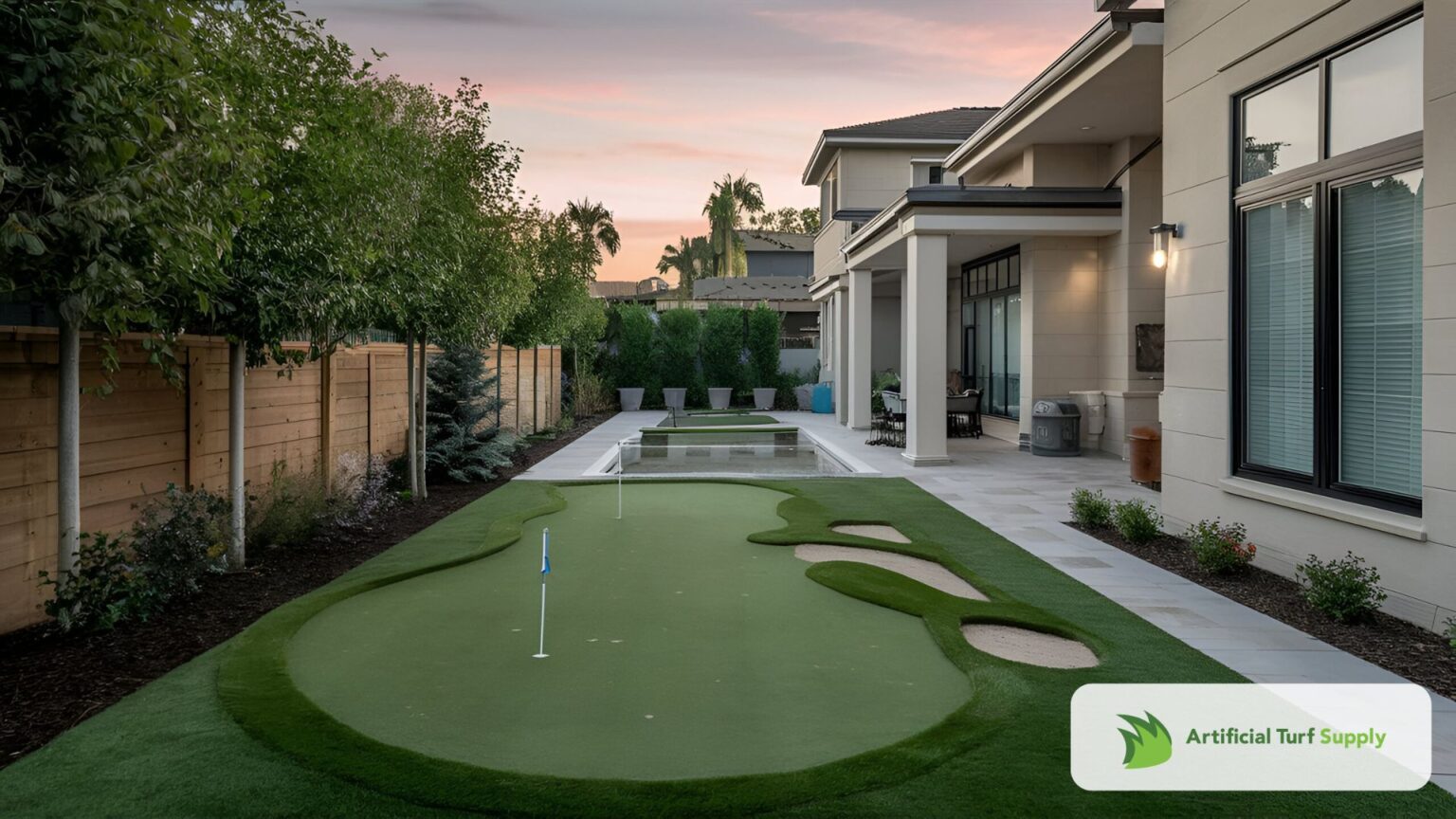 5 Golfer-Approved Small Backyard Putting Green Ideas - Artificial Turf ...