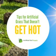 artificial grass that doesn't get hot