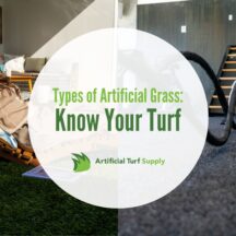 types of artificial grass